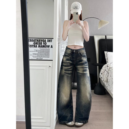 Vintage Straight-Leg Jeans