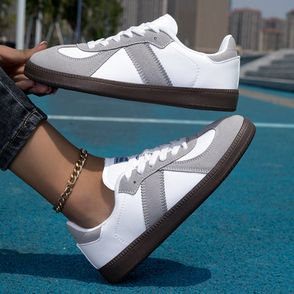 Leopard-Accent Sneakers