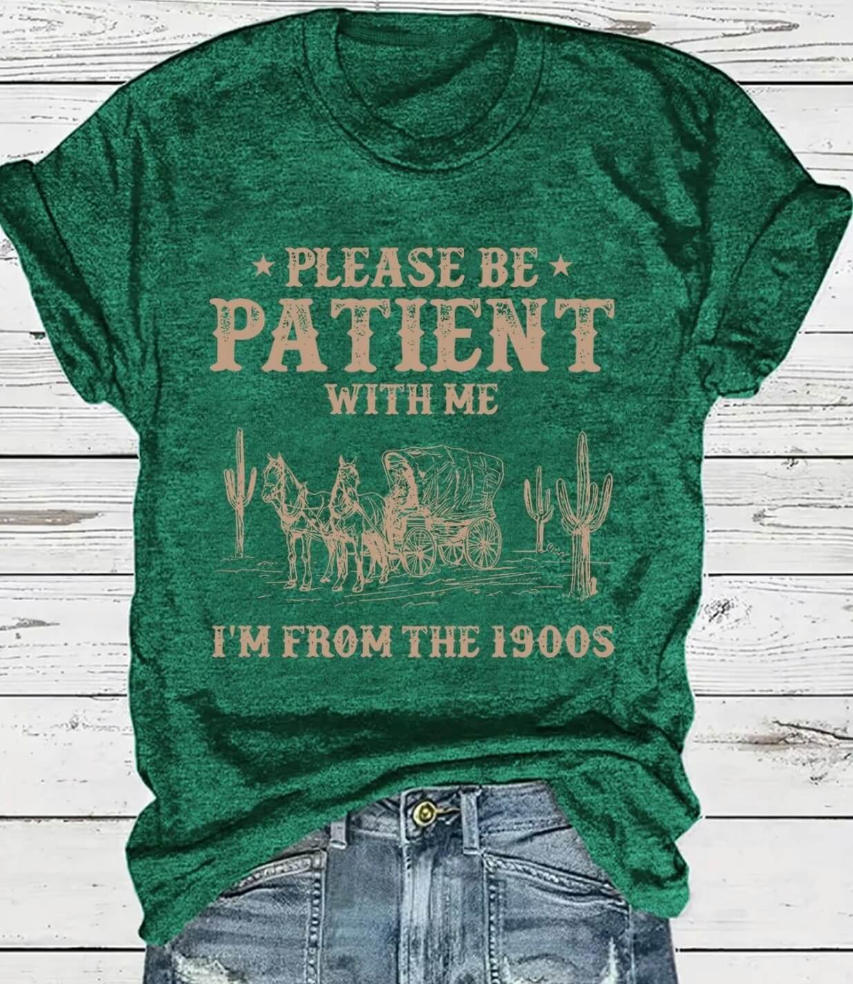 Please Be Patient With Me I'm From The 1900s Vintage T-Shirt
