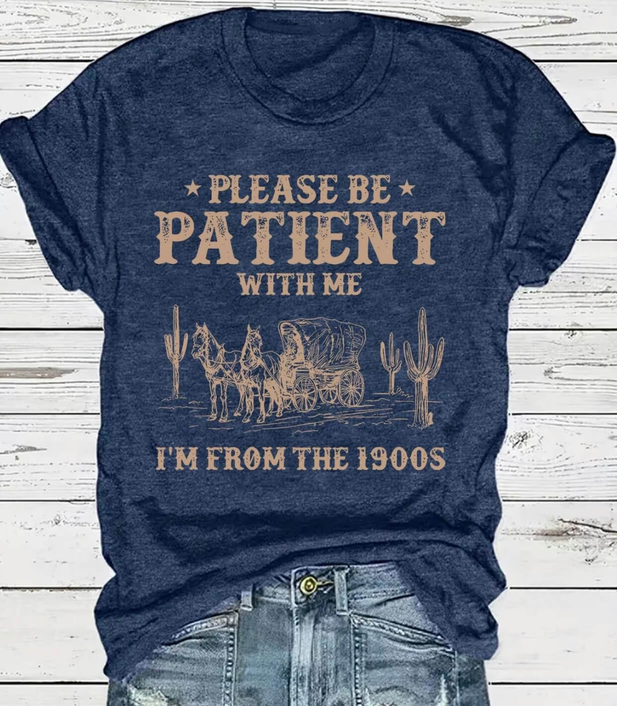 Please Be Patient With Me I'm From The 1900s Vintage T-Shirt