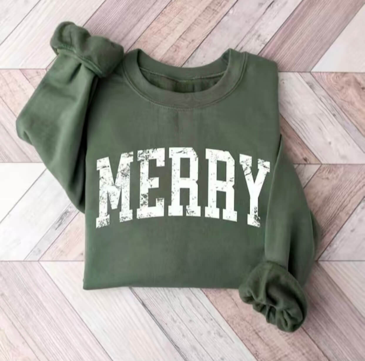 Retro Merry Sweatshirt