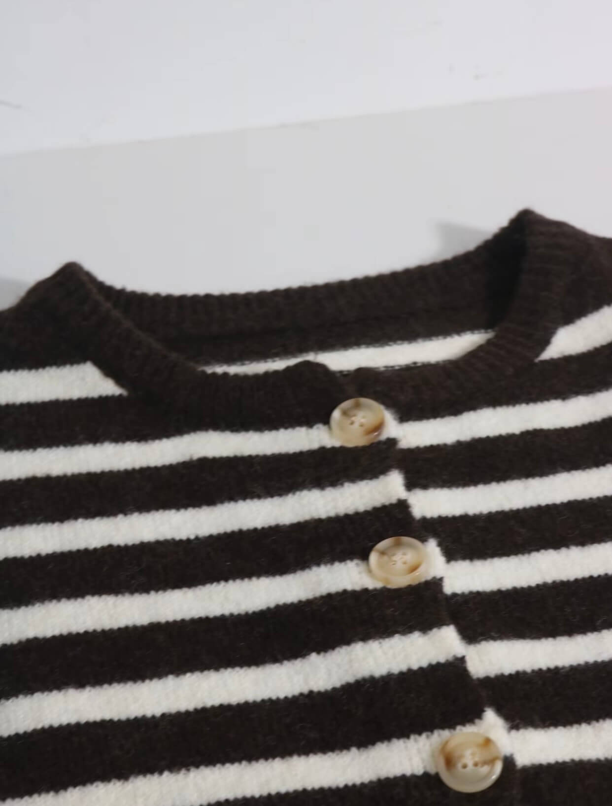 Vintage Striped Cardigan