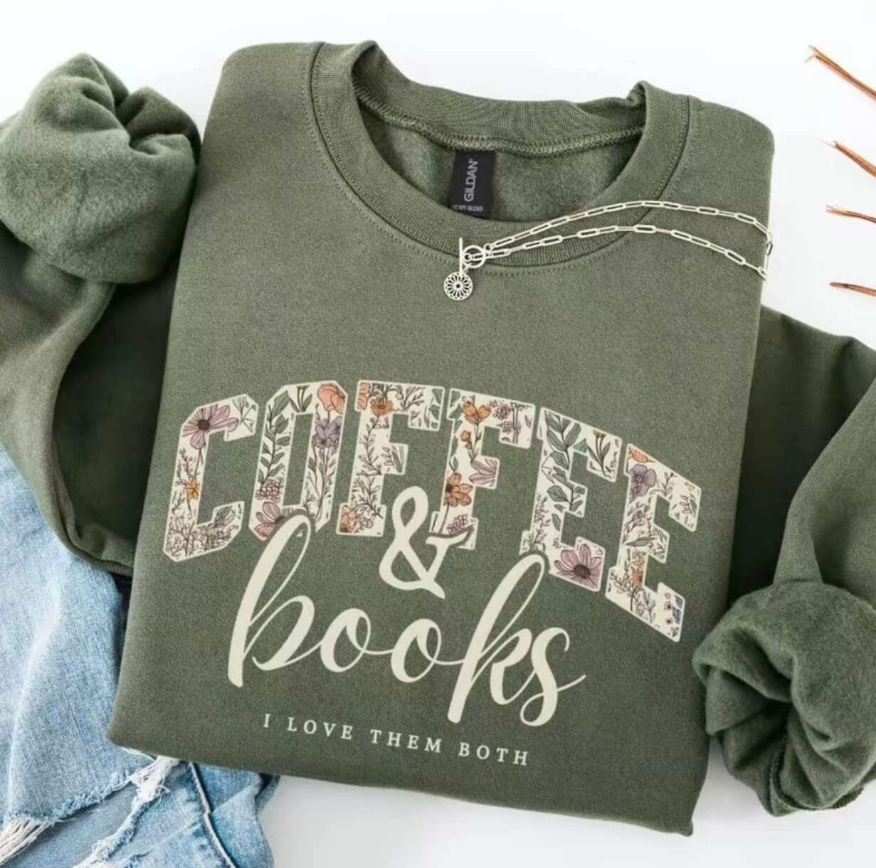 Coffee & Books Sweatshirt