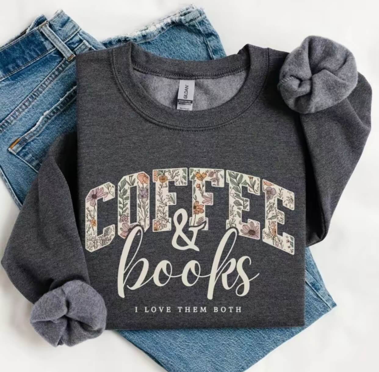 Coffee & Books Sweatshirt