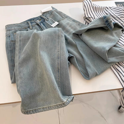 Loose-Fit Straight-Leg Pants