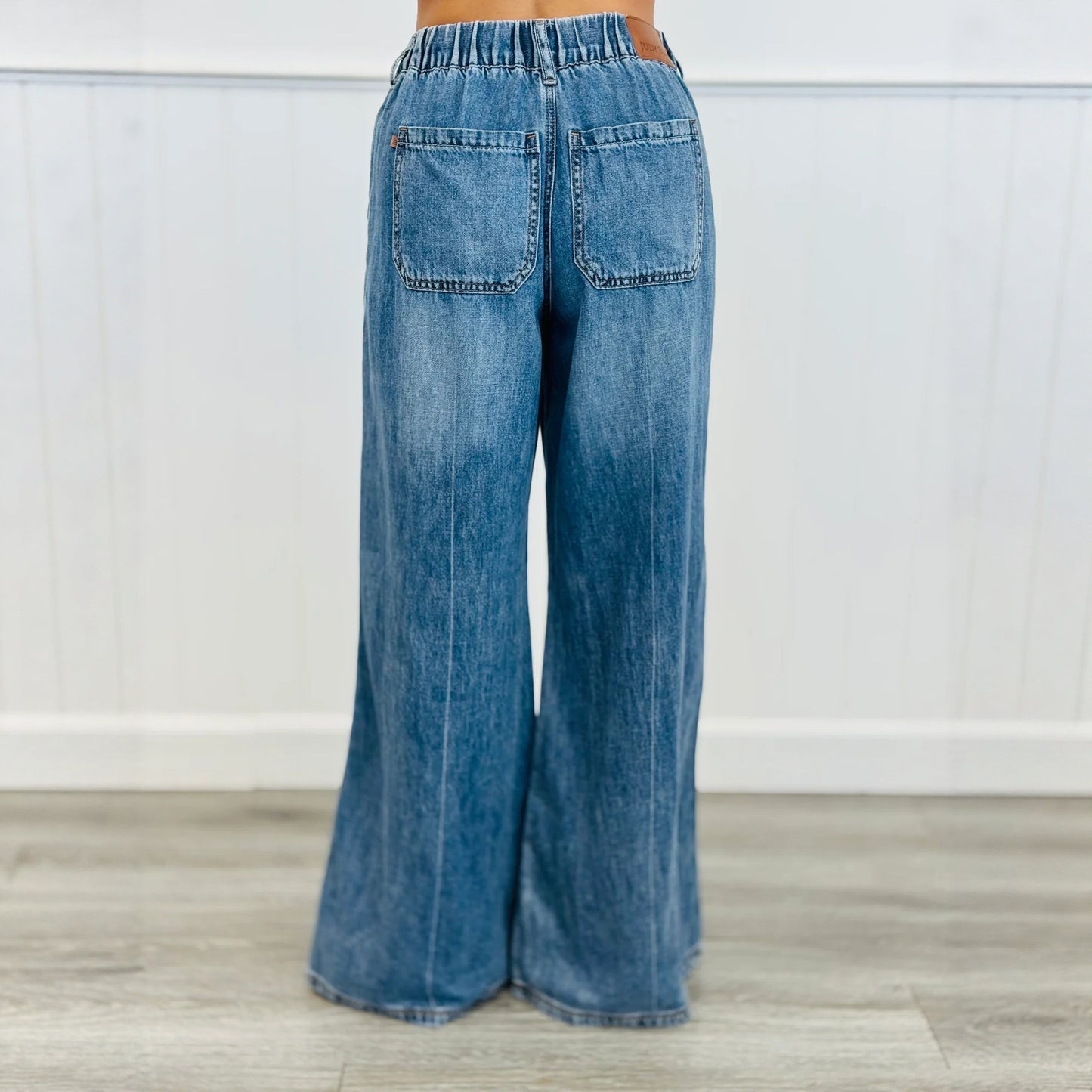 High-Waist Flared Jeans