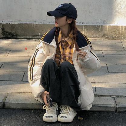 Retro Cotton-Padded Coat