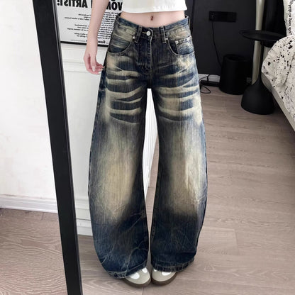 Vintage Straight-Leg Jeans