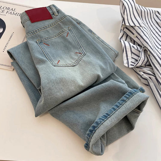 Loose-Fit Straight-Leg Pants