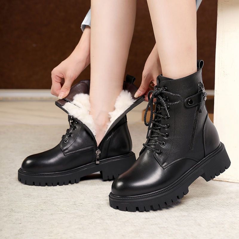 Fleece-Lined British Boots